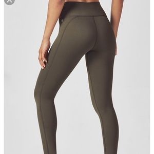 Fabletics olive high waist powerhold leggings